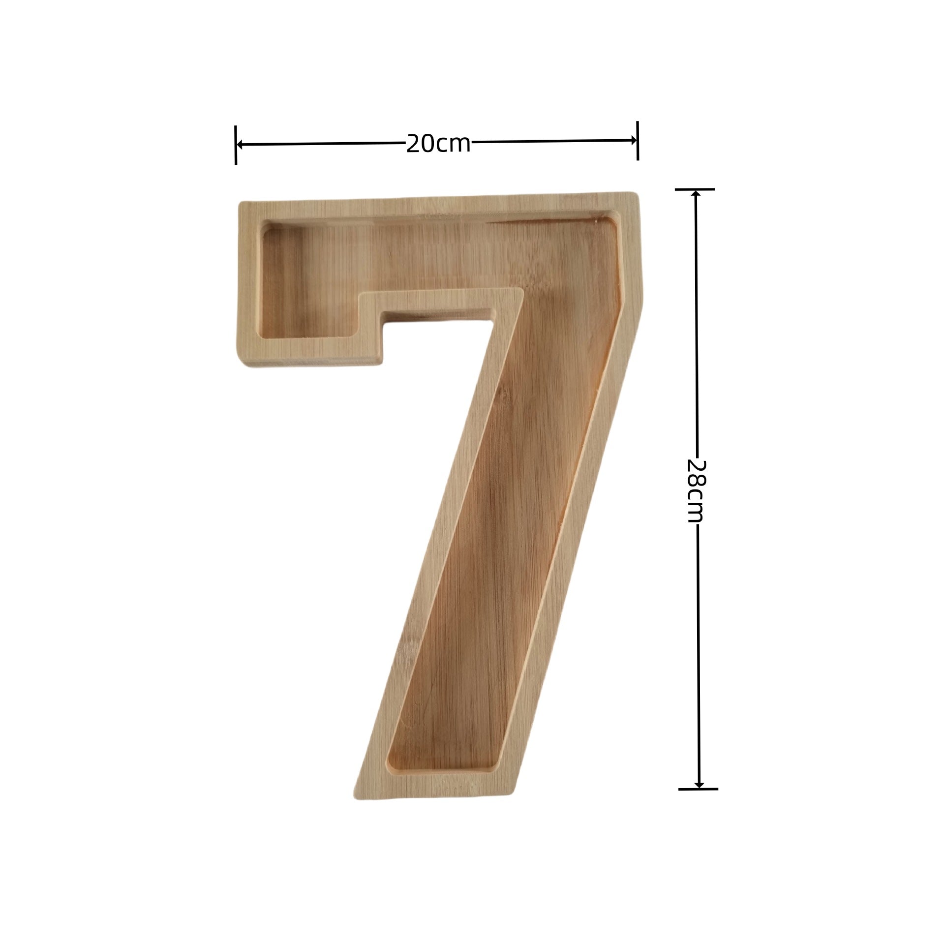 Creative Digital Fruit Party Decor Wooden Tray