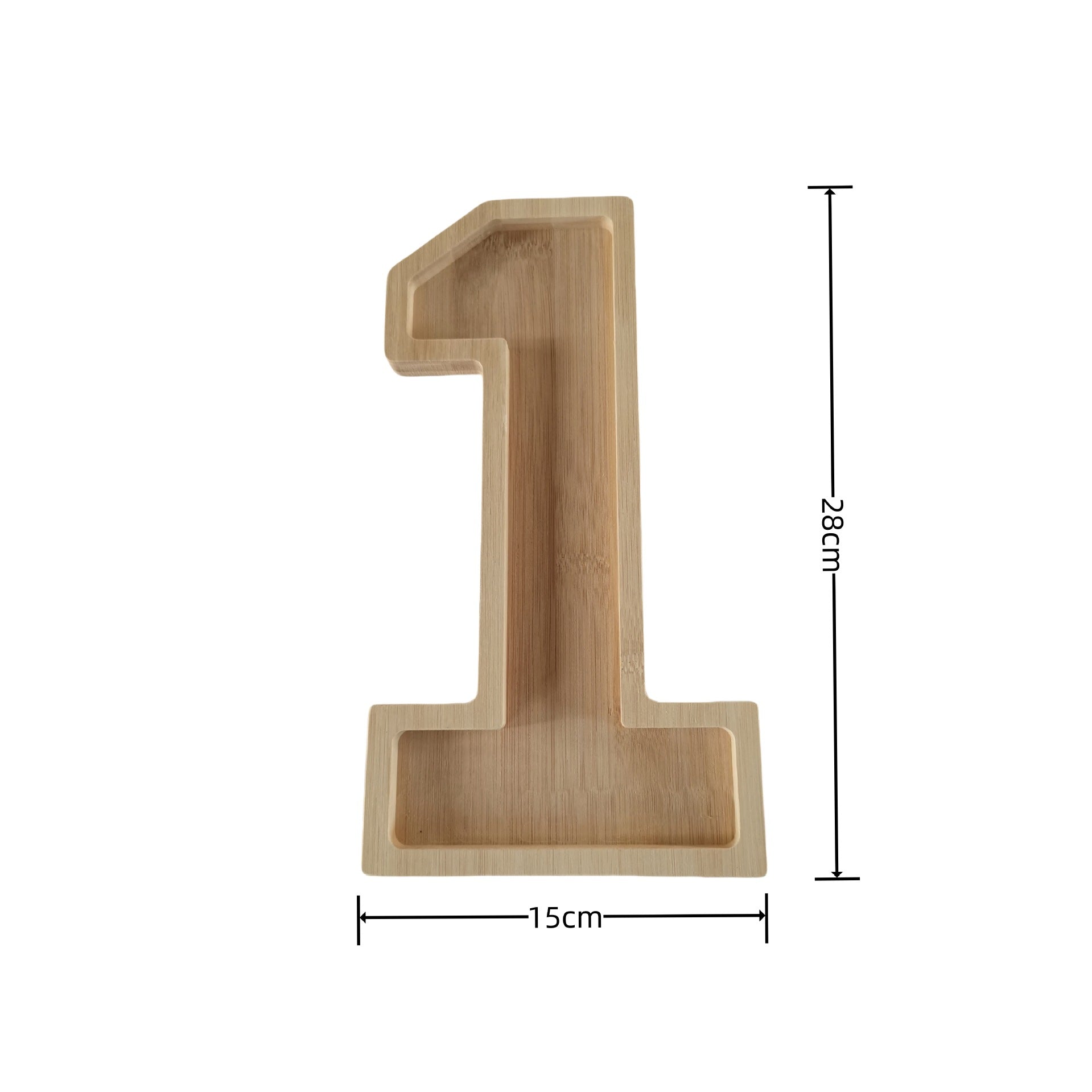 Creative Digital Fruit Party Decor Wooden Tray