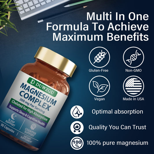Best-selling Zinc Magnesium Complex Capsules 90 Capsules High Absorption