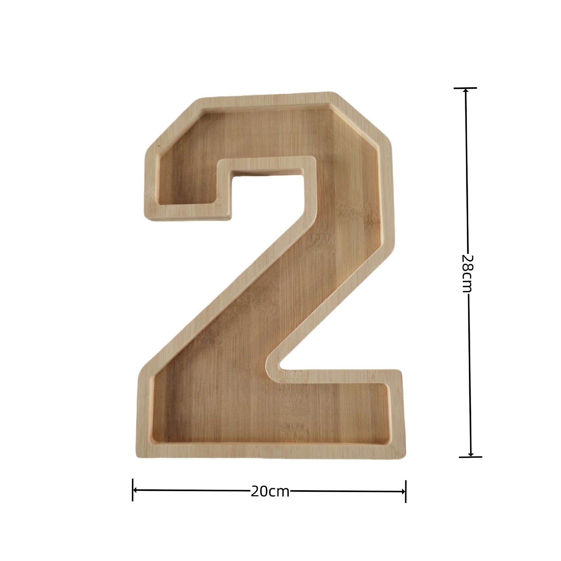 Creative Digital Fruit Party Decor Wooden Tray