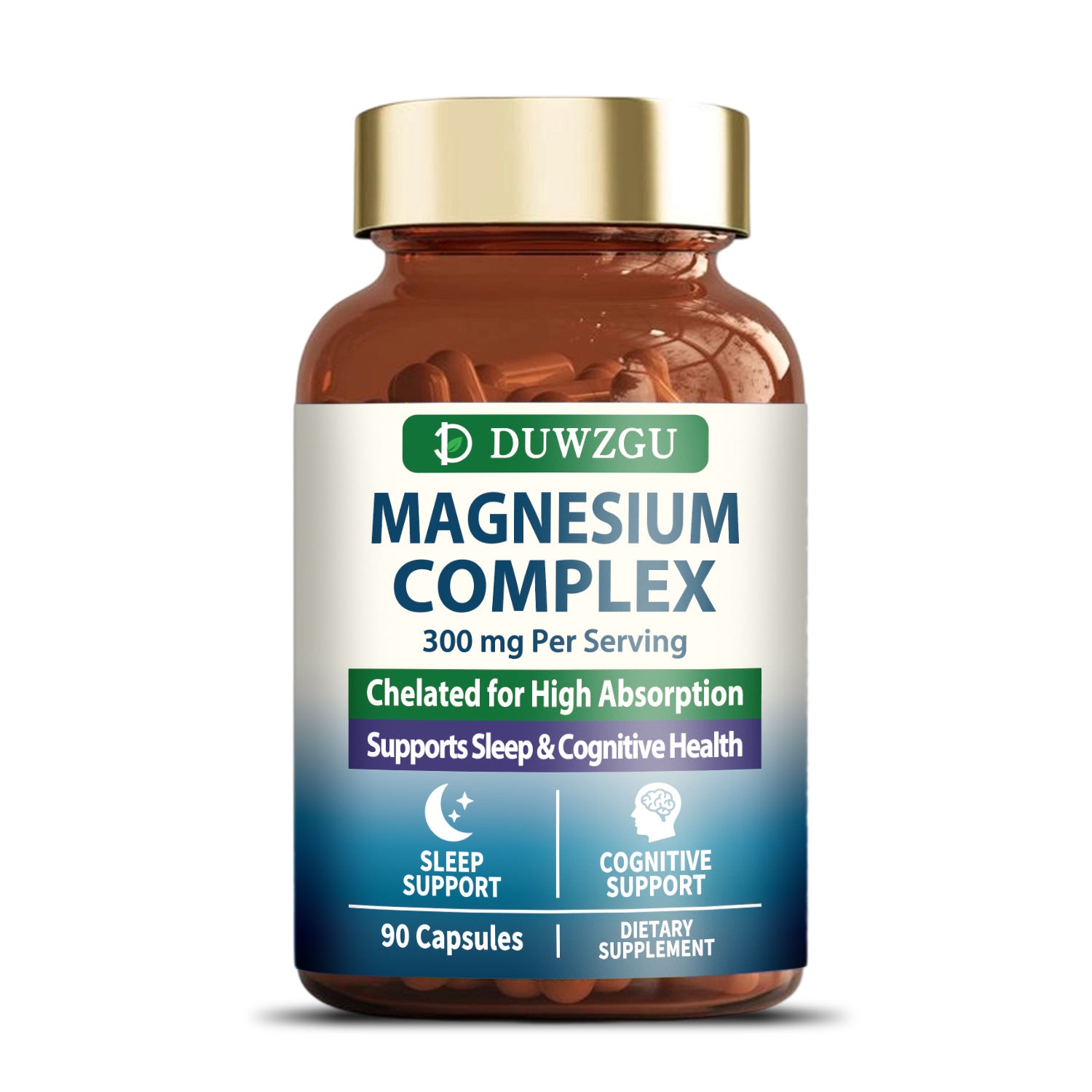 Best-selling Zinc Magnesium Complex Capsules 90 Capsules High Absorption