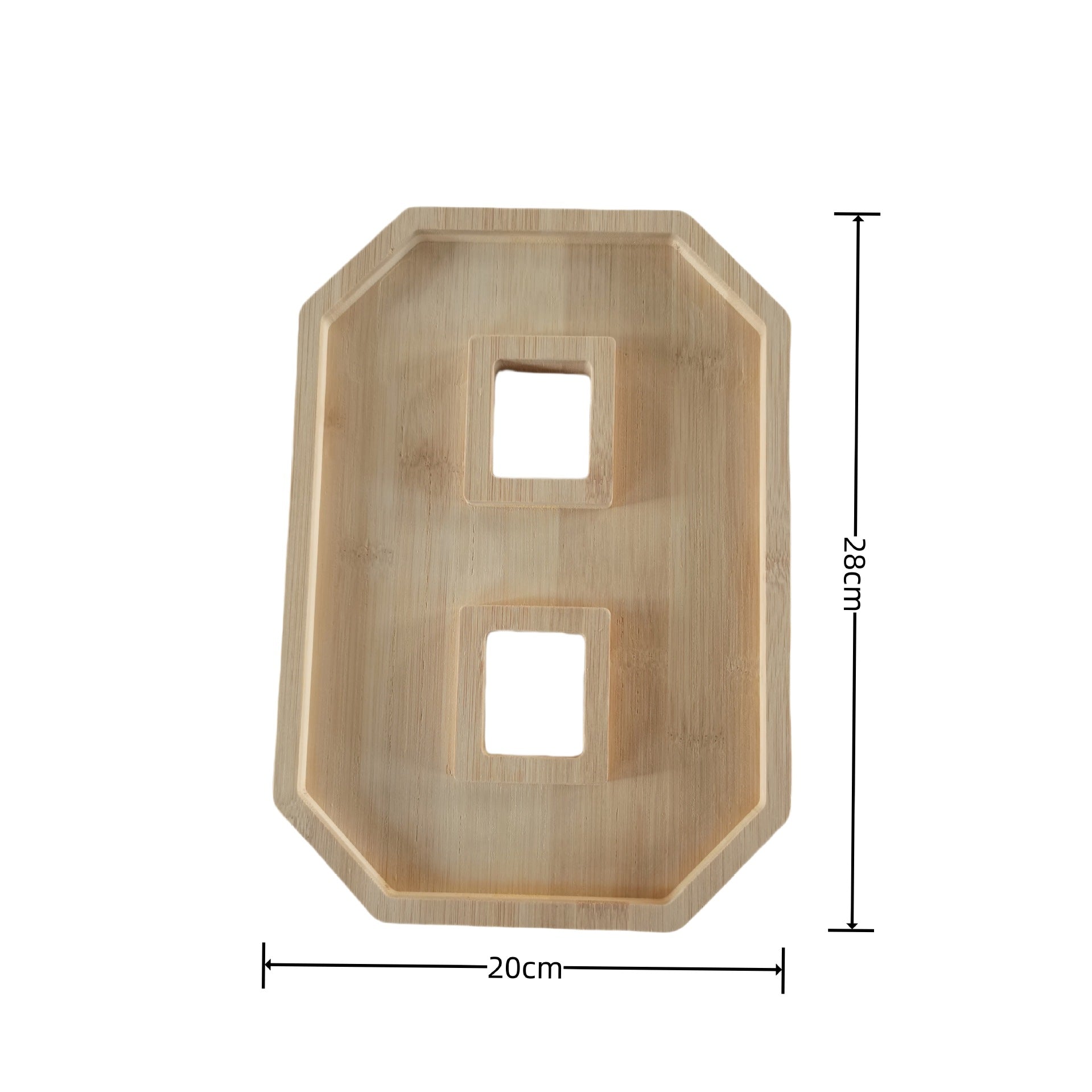 Creative Digital Fruit Party Decor Wooden Tray