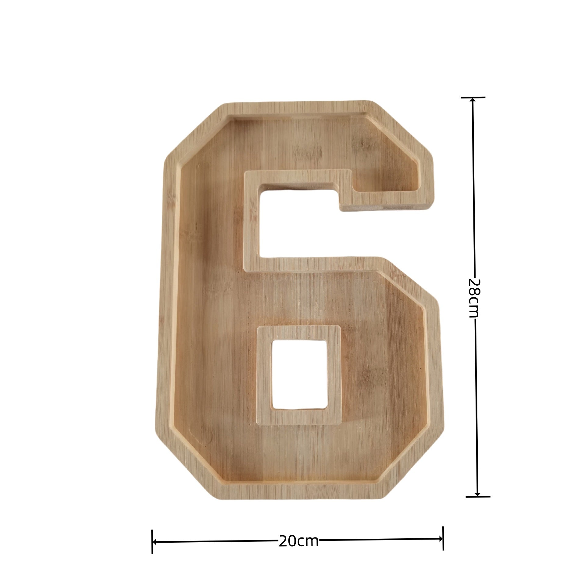 Creative Digital Fruit Party Decor Wooden Tray