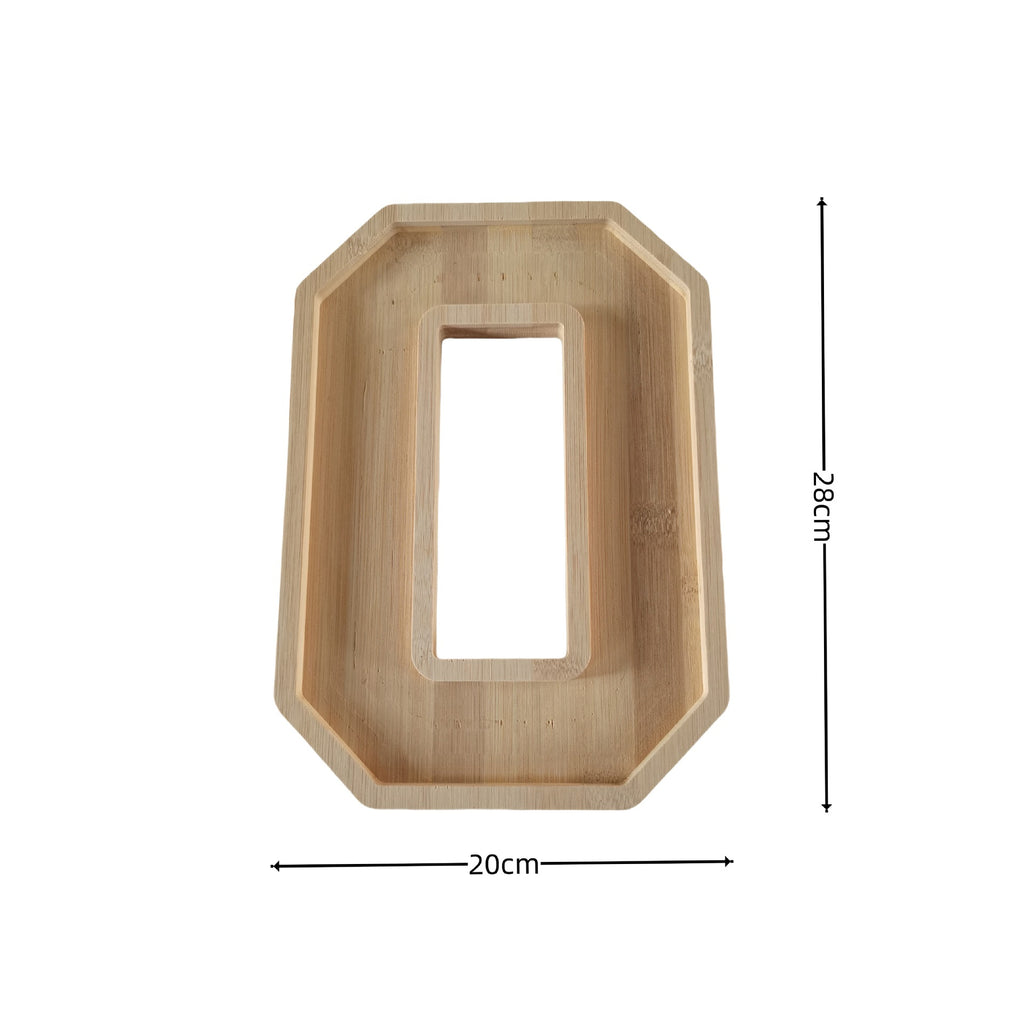 Creative Digital Fruit Party Decor Wooden Tray