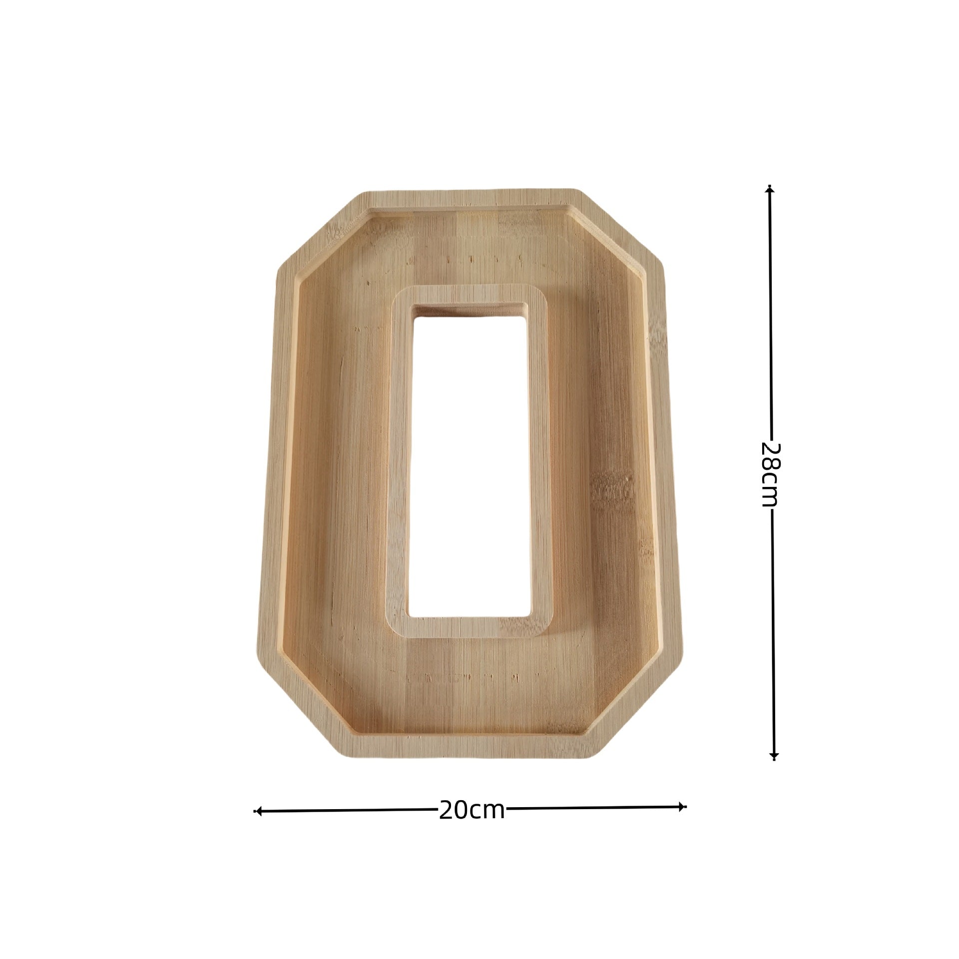 Creative Digital Fruit Party Decor Wooden Tray